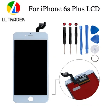 

100% Tested AAA Display For iPhone 6s Plus LCD Touch Screen LCD 6s Plus 5.5'' Pantalla Full Replacement Digitizer Assembly+Tools