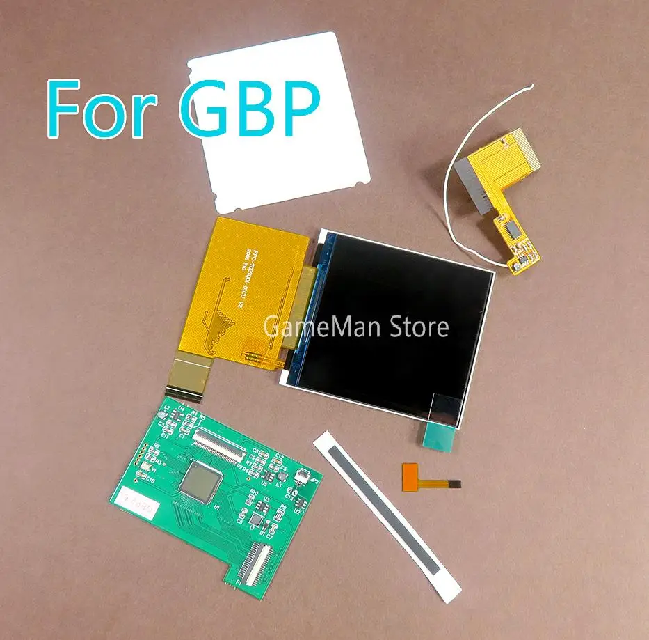 Комплект для модификации ЖК экрана Nintend GBC GBP NGPC сменный дисплей с светильник кой