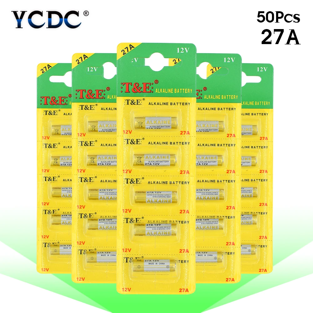 Сменные батареи 5x27a 12 В щелочные G27A MN27 MS27 GP27A батарея для пульта дистанционного