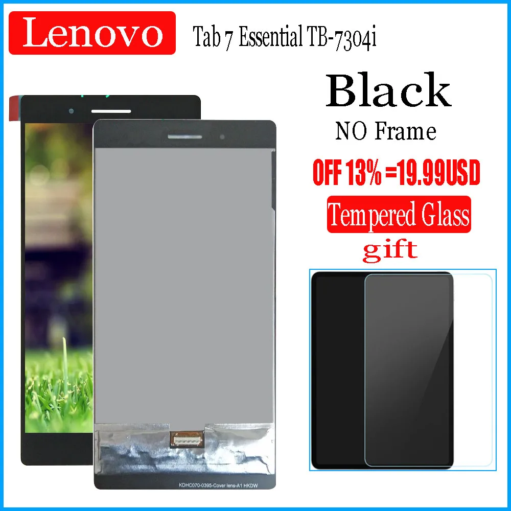 Новый 7 дюймовый сенсорный дисплей для Lenovo Tab задняя крышка 4 ТБ 7304i цифровой