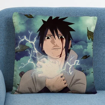 

NARUTO Cute cartoon sofa car cushion cover polyester sofa car cushion cover home decoration cushion chair cover pillowcase N0822
