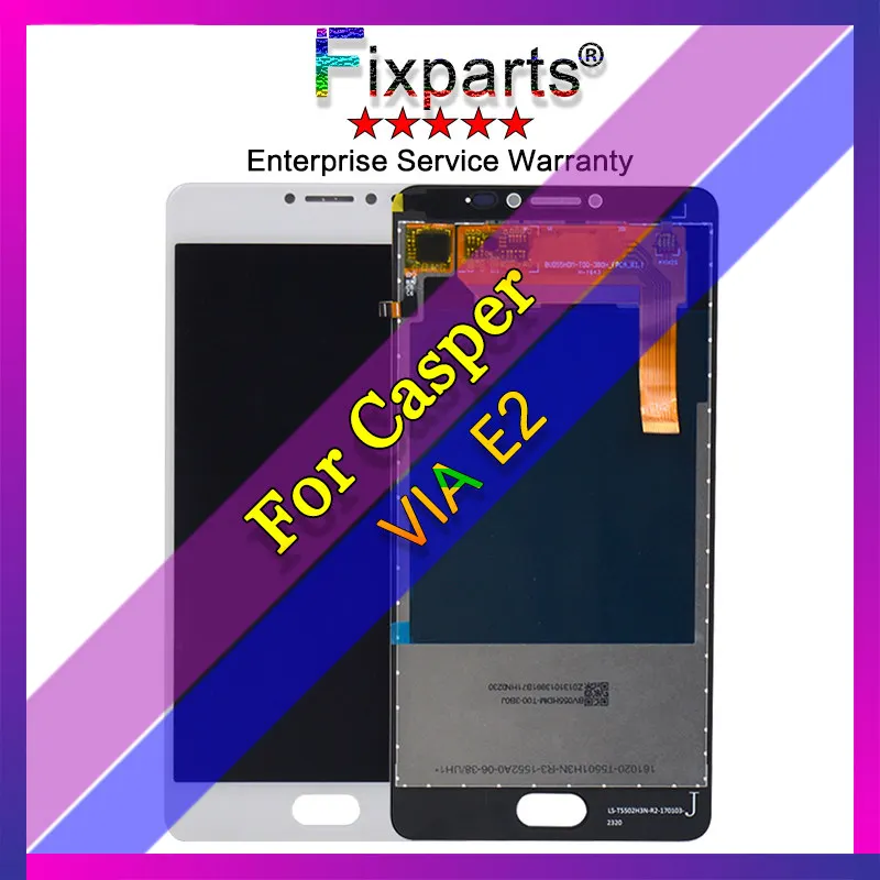 100% Протестировано для Casper Via E2 LCD дисплей кодирующий преобразователь сенсорного