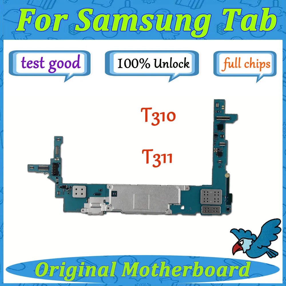 Материнская плата для Samsung Galaxy Tab 3 8 0 T310 T311 T315 материнская Android системная ОС