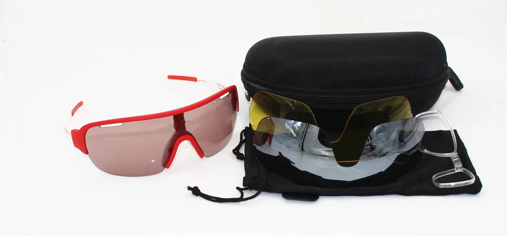 Половина лезвия продажи Ed. Ritte велосипедные солнцезащитные очки с 3 линзами, спортивные очки для горного велосипеда, очки для езды на велосипеде - Color: 2
