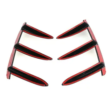 

1 Pair Bumper Splitter Rear Bumper Splitter For Mercedes Benz W176 A200 A250 A260 A45 AMG Plastic Durable Practical