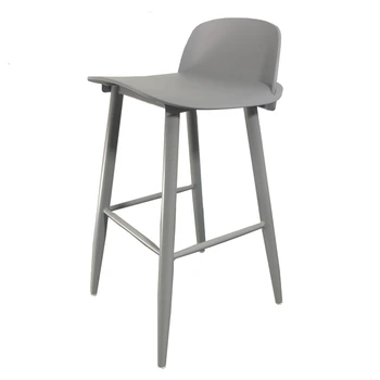 

Nordic Bar Chair Originality Design Leisure Time High Foot Chair Commercial Furniture Sillas Gold Metal Chair Cheap