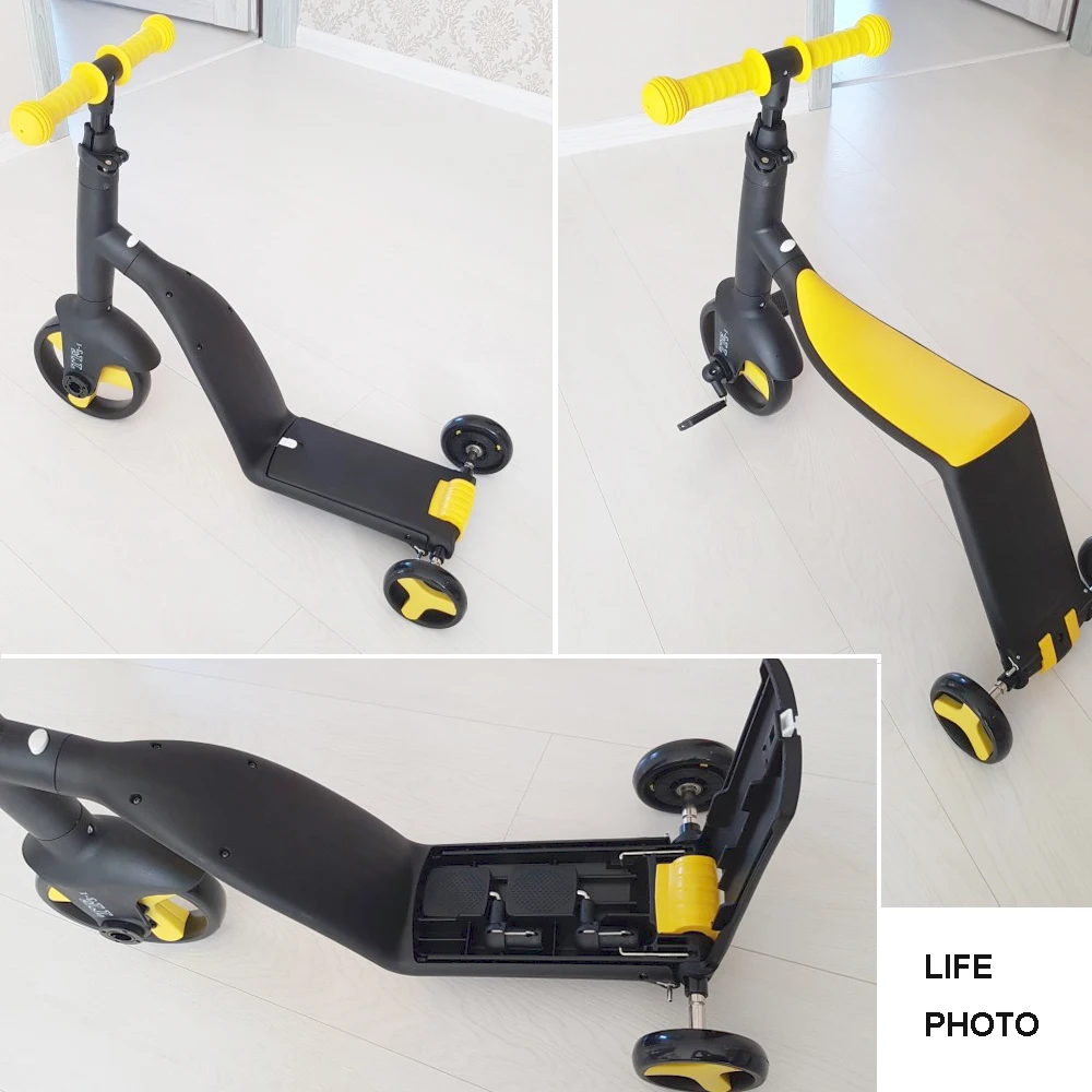 Детский трехколесный скутер 3 в 1 беговел ездить на игрушки|tricycle baby|scooter tricyclebaby bike