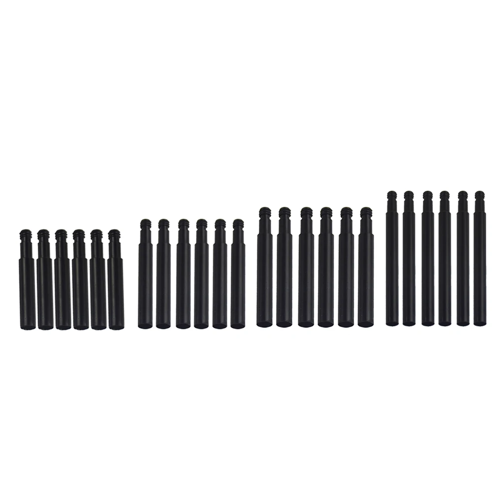6pcs Presta Valve Extension Bicycle Wheel Aluminium Valve Extender 40/50/60/70mm