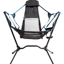 Chairs Swings Backrest Folding Outdoor Camping Portable Aluminum-Alloy Heavy-Duty Luxury