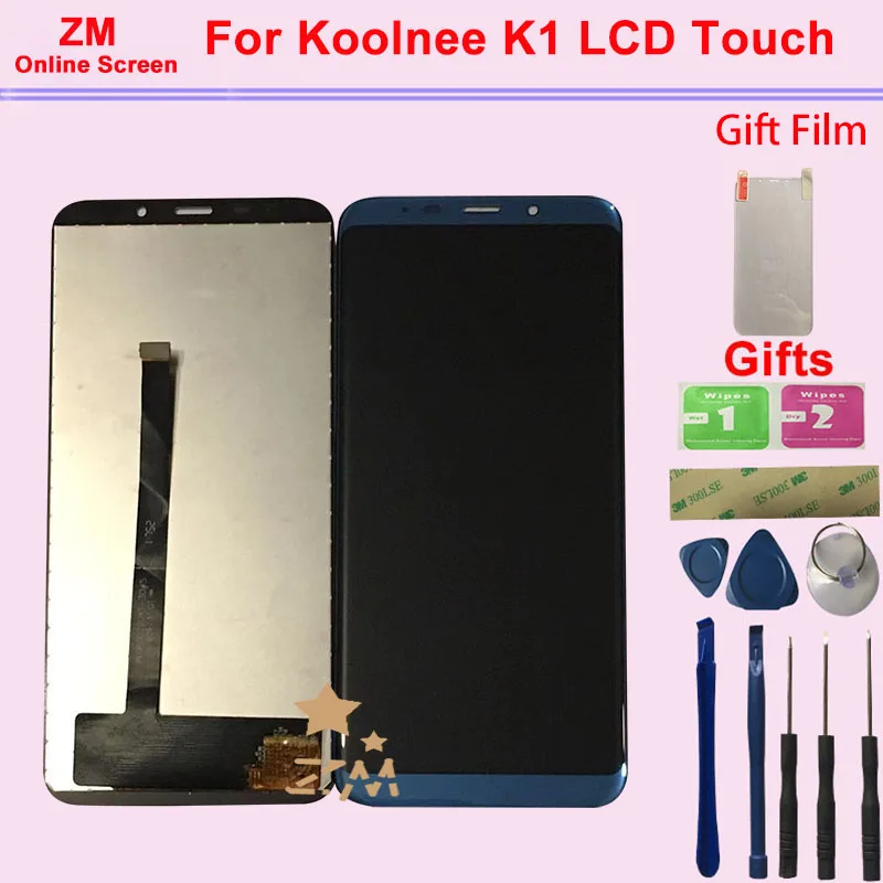 Новый оригинальный ЖК дисплей для Koolnee K1 с кодирующий преобразователь сенсорного