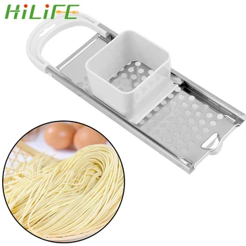 

HILIFE Pasta Machine Noodle Maker Stainless Steel Blades Manual Pasta Cooking Tools Dumpling Maker Kitchen Gadgets