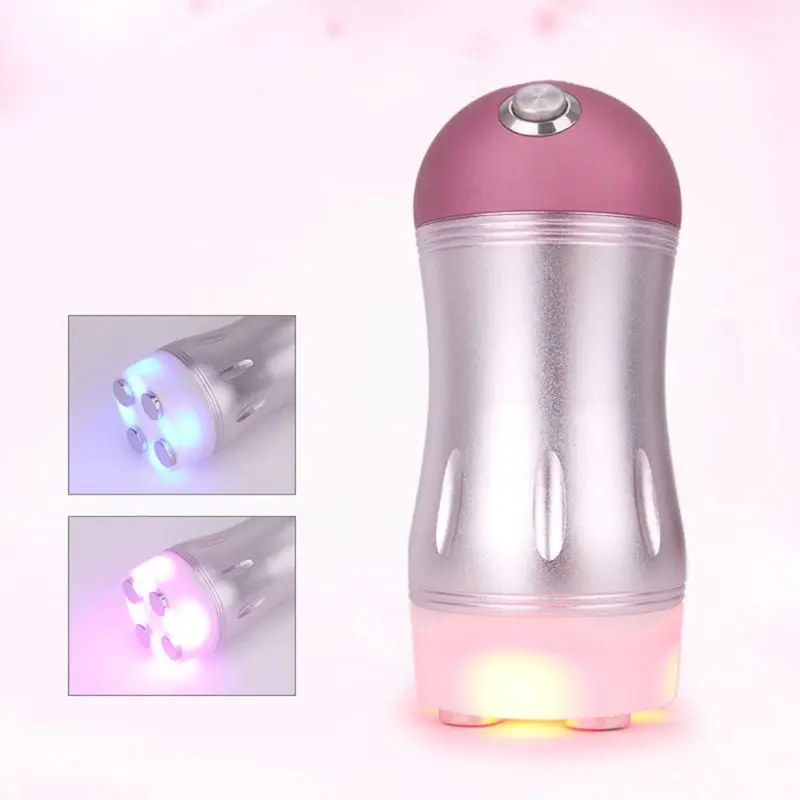 

Micro Current Color Light Rejuvenation Beauty Instrument Needle-free Electric Wave Photon Skin Care Lifting Facial Massager X5XC