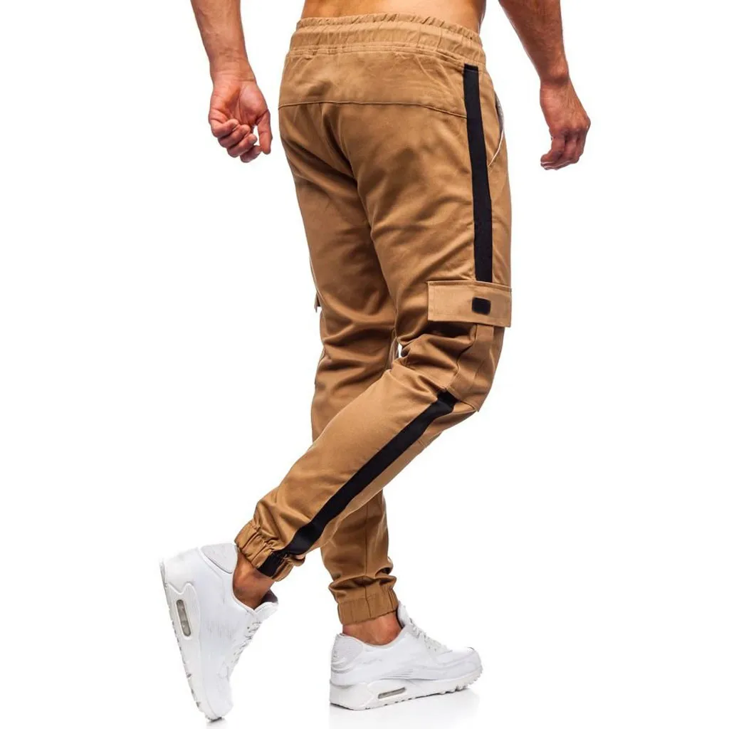Мужская полоска, узор, придает стройность спортивные штаны осень-зима штаны для бега спортивные штаны мужские спортивные штаны подходят однотонные брюки@ 40
