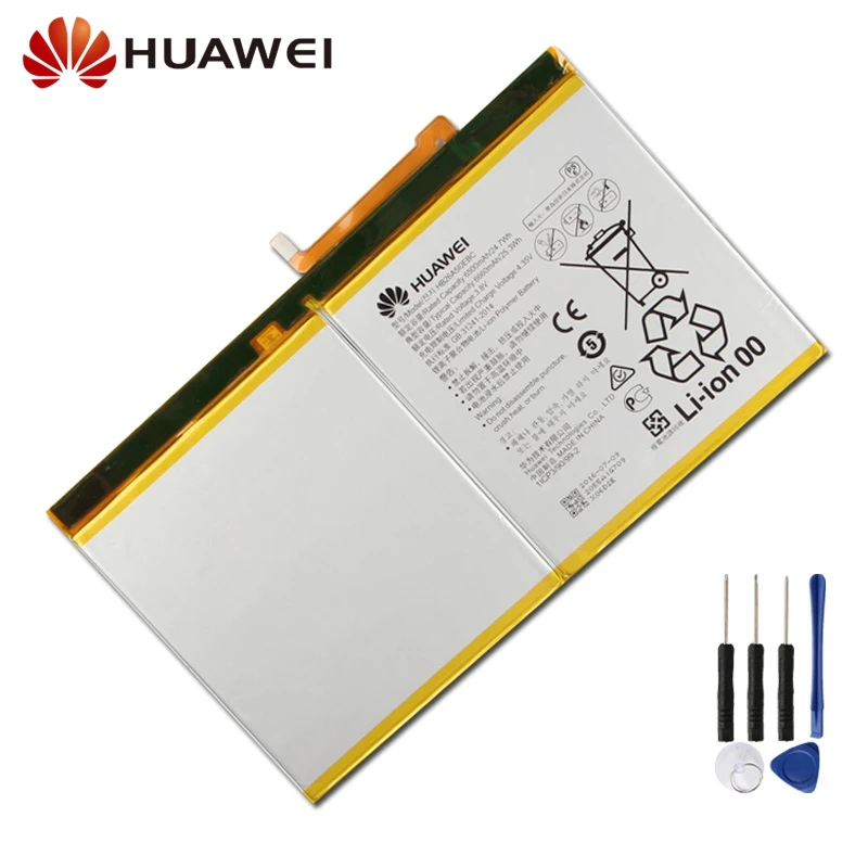 Оригинальный сменный аккумулятор HB26A5I0EBC для Huawei MediaPad M2 10 1 фотоэлемент планета M3