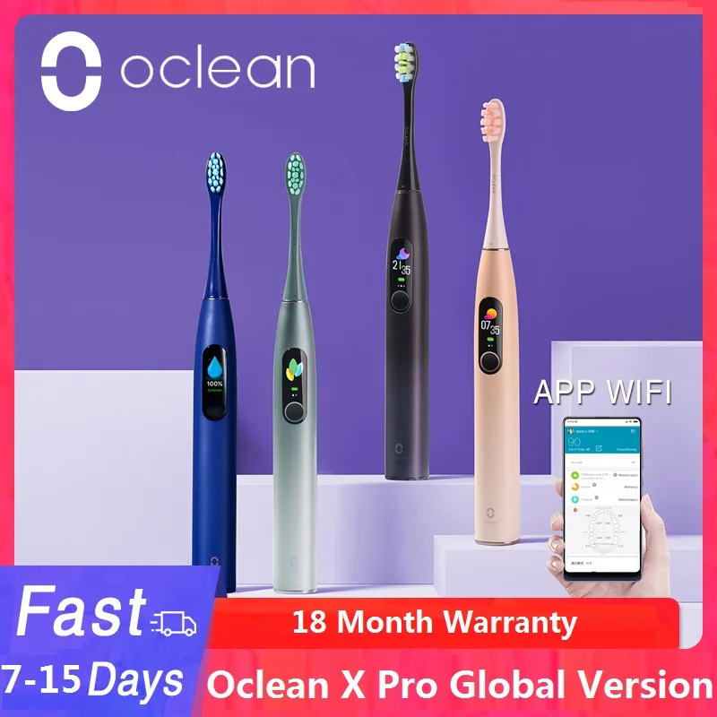 大手チェーン店 Oclean プロsonic電動歯ブラシ歯バイブレーターワイヤレス充電40日動作スマートapp超sonicチェック歯 激安通販人気 Officenterchile Com