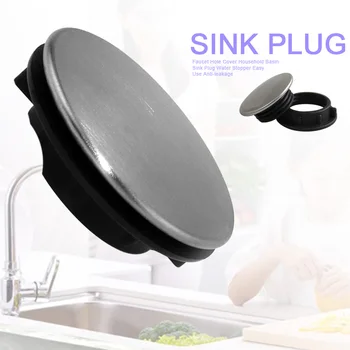 

Accessories Practical Seal Water Stopper Faucet Hole Cover Drainage Sink Plug Bathtub Laundry Household Anti-leakage Easy Use