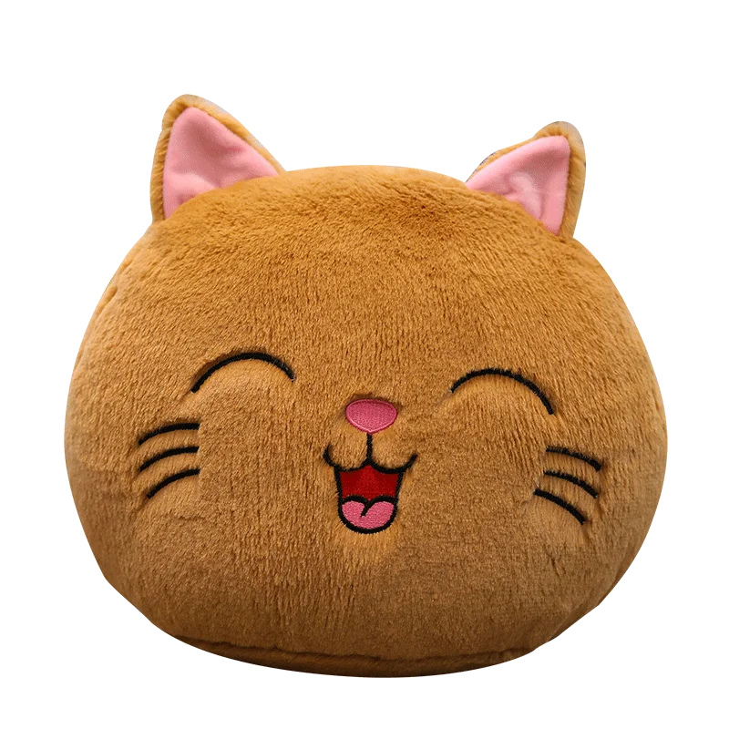 15 см милый круглый кот плюшевые игрушки кукла шарик котенка мягкие Мультяшные