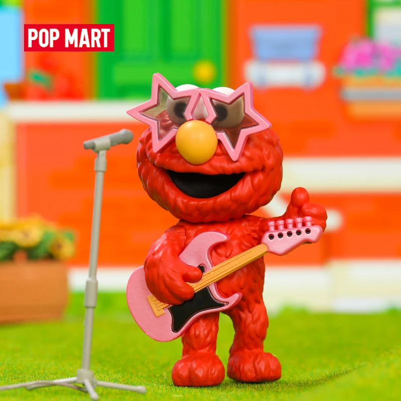 Игрушки POP MART Улица Сезам фигурка экшн подарок на день рождения детская игрушка