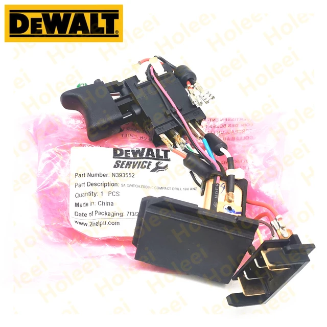 Switch For Dewalt DCD780 DCD785L DCD785 DCD780L2 N268095 DCD785C2 DCD780C2-B2 DCD785C2-B2 DCD780B N393552