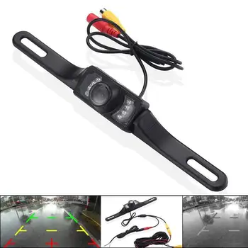 

Universal Wireless Car Reverse Camera Vehices Backup Parking Camera Waterproof LED Night Vision Rearview Angle Adjustable Camera