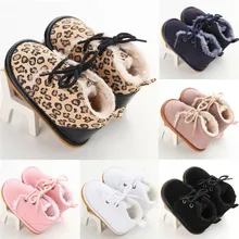 CANIS/детская обувь для малышей; Одежда для девочек; обувь с мягкой подошвой для кроватки; теплые зимние сапоги для новорожденных детей