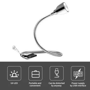 

Portable LED UV Ultraviolet Sterilizer Disinfection Light USB Germicidal Lamp uv light for resin