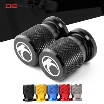 

For KYMCO AK550 XCITING 250 300 350 400 400S 500 DownTown 300i Motorcycle Accessories Wheel Tire Valve caps CNC Airtight Covers