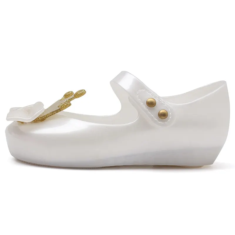 Детские Нескользящие сандалии желе Mini Melissa пляжные для мальчиков и девочек SH19091