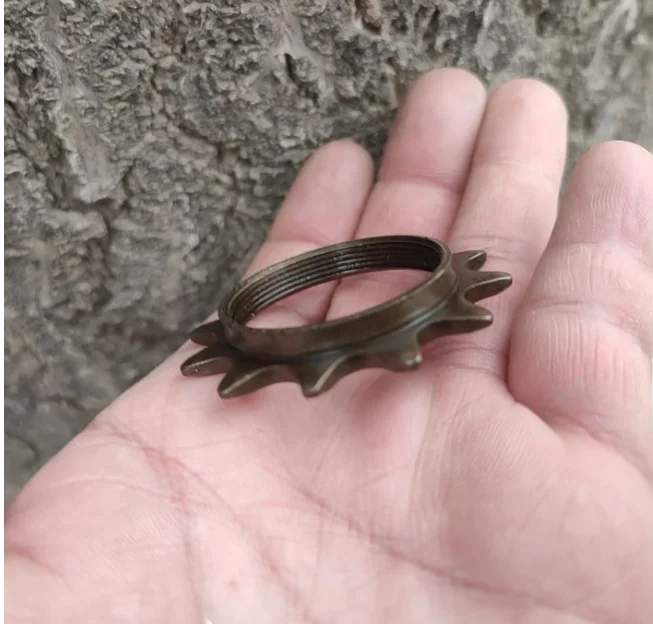 Description Picture 2 of itemMountain Bike Single Speed Track Bike Steel Flywheel 12T BMX Freewheel Fixed Gear Flywheel 34MM Inner Diameter