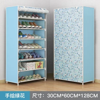 

Simple Nordic Shoe Rack Dustproof Reinforced Multi-Layer Assembly Storage Household Shoe Rack Modern Shoe Cabinet
