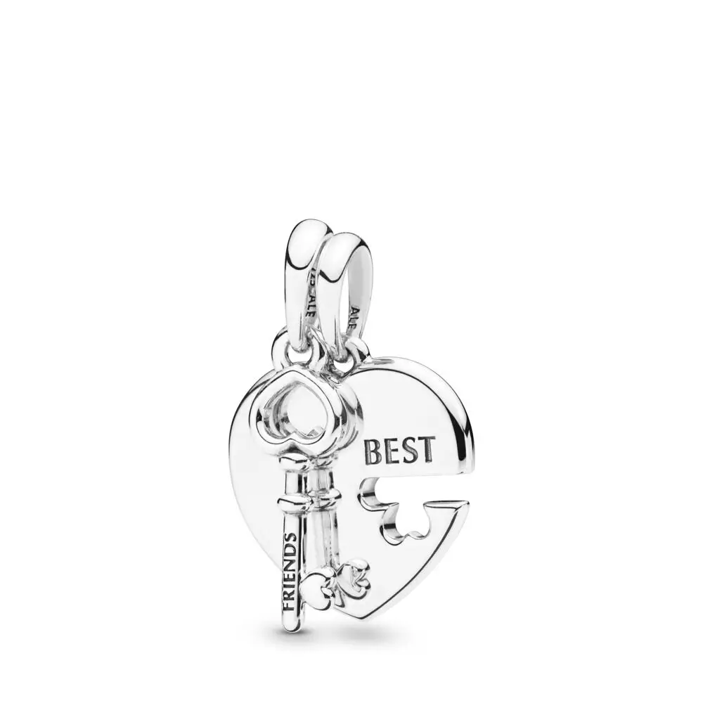 

Kristie'S New 100%925 Sterling Silver 398130 Best Friend Hearts And Keychains For Early Fall 2019
