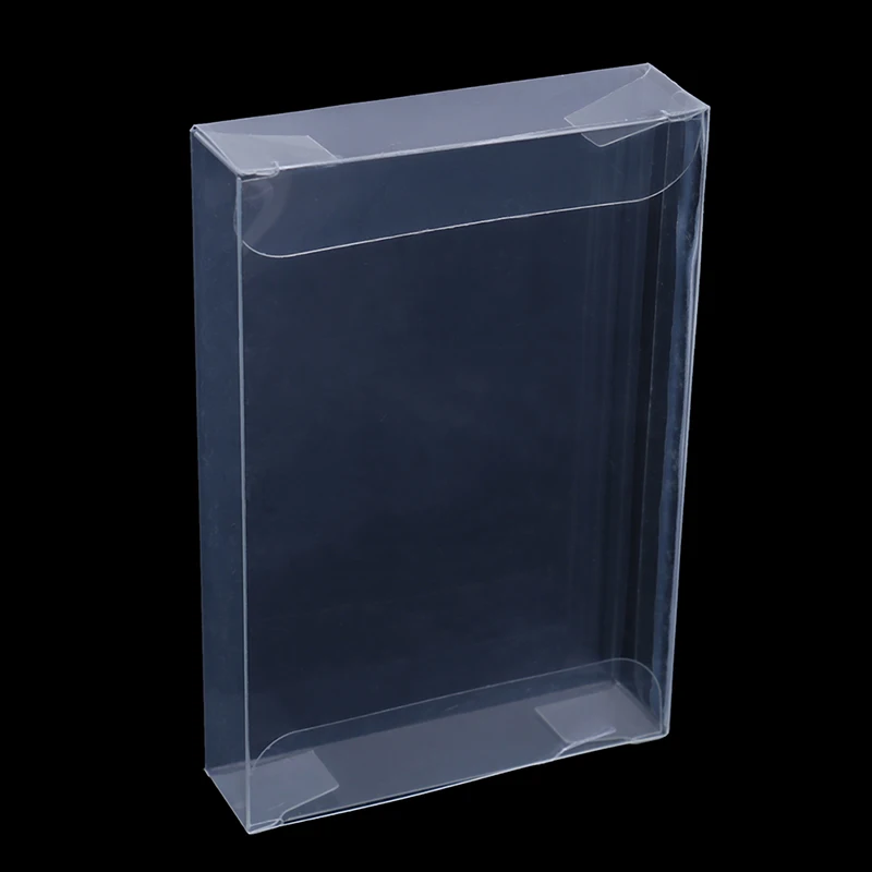 10pcs/lot Clear Transparent Carts Box Case For Nintend N64 Cartridge CIB Protectors