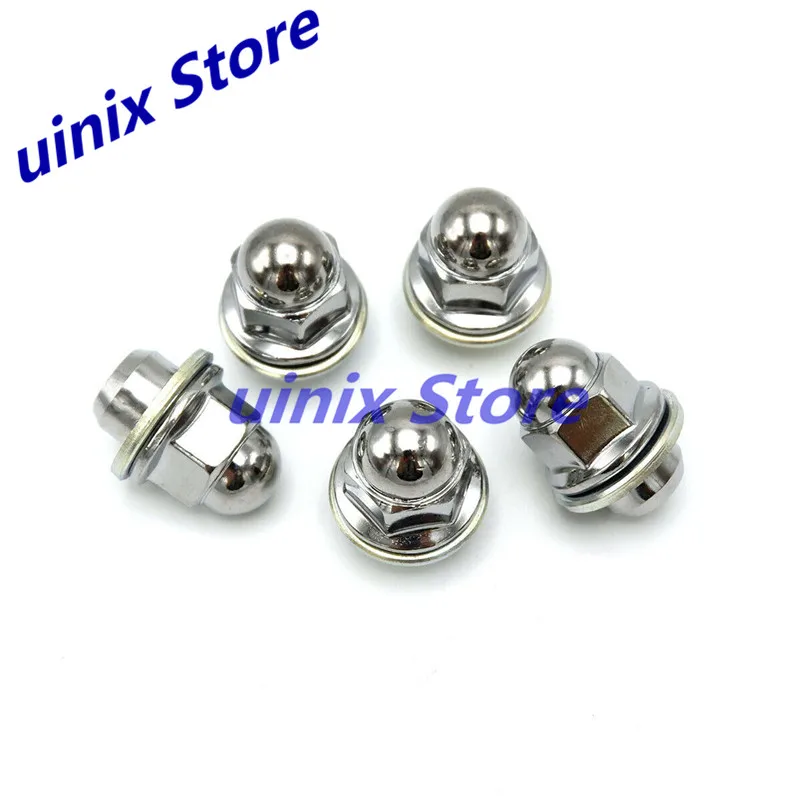 Один комплект 5 шт. колесные гайки M12* 1,50 Для Mitsubishi L200 Triton 2006 2013 OEM: MR455707
