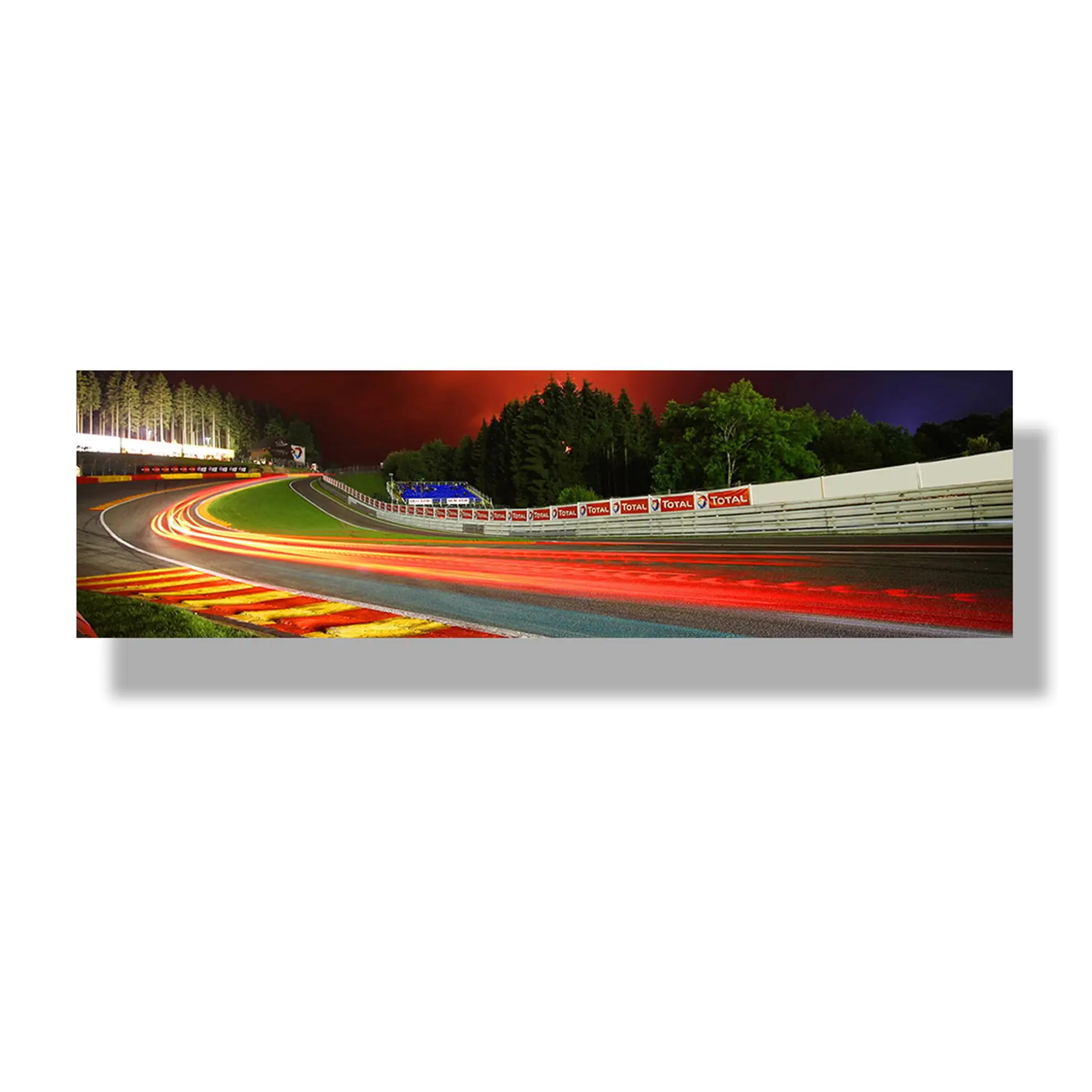 K1371-2 Nurburgring ралли дорожный спортивный автомобиль трек HD печать картина Картина лес Настенная картина с ландшафтом плакат гостиная домашний Декор картина - Color: K1371-2