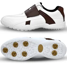 Мужская Легкая спортивная обувь для гольфа, дышащие водонепроницаемые кроссовки для гольфа, Мужская мягкая нескользящая обувь, высокое качество