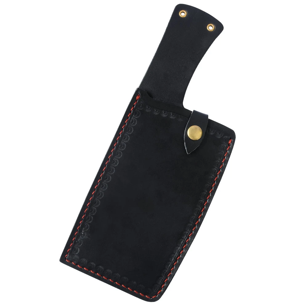 Leather Knife Sheath For 7 8 Inch Butcher Knife Cleaver Chef S Cooking Knife Blade Protective Case Cover Belt Clip Sheath Case Aliexpress Home Garden