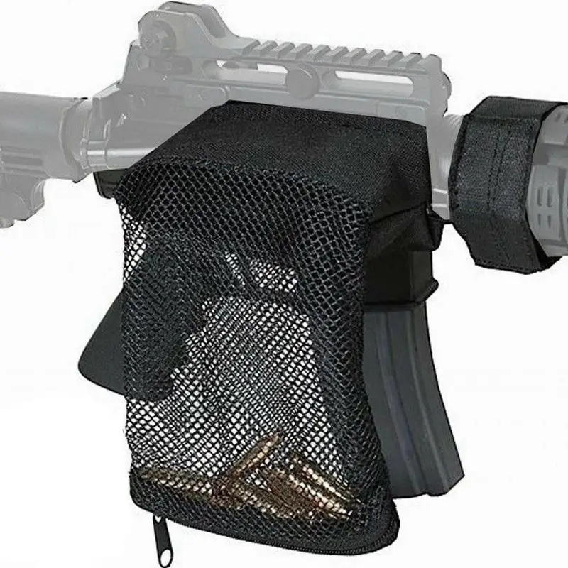 Tactical Brass Shell Catcher M4 AR 15 Rifle Bullet Catcher Mesh Wrap Trap  Shell Ammo Magazine Bag Pack Hunting Accessories - AliExpress