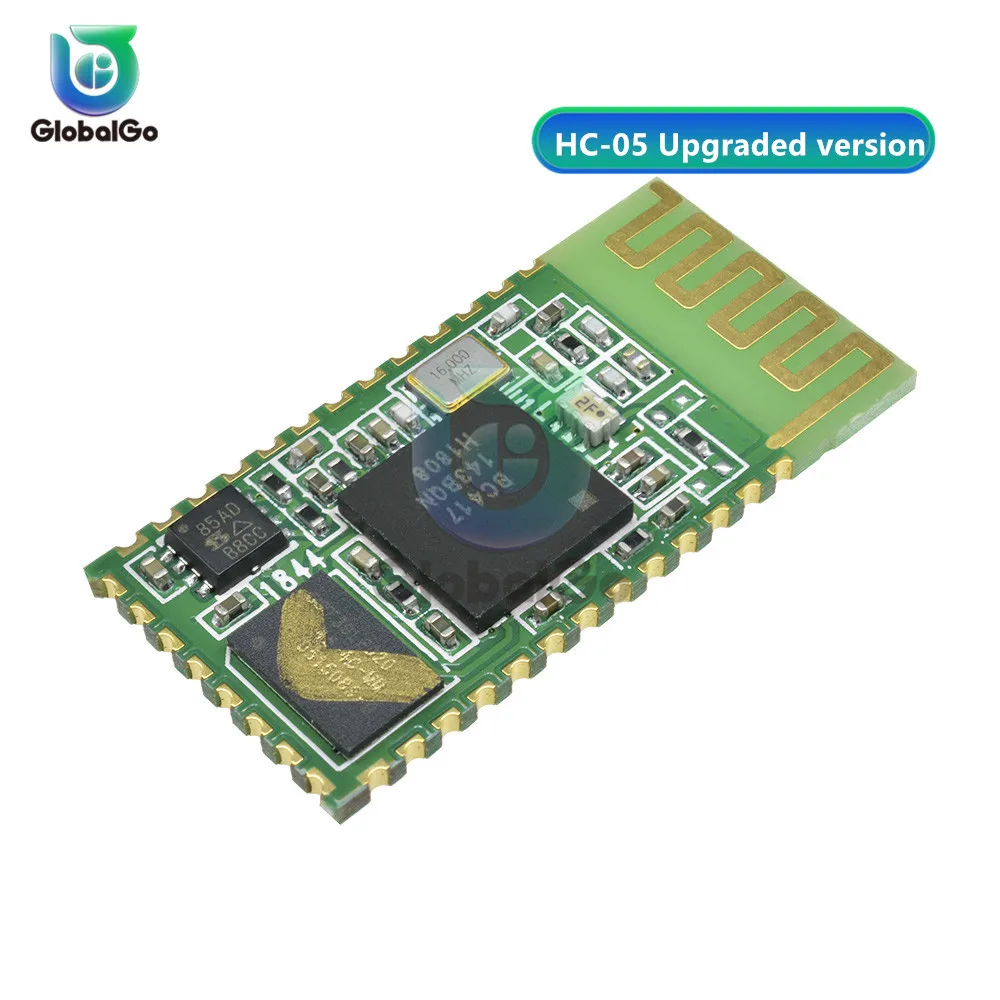 HC-05 HC 05 HC-06 HC 06 RF беспроводной Bluetooth 3,0 модуль приемопередатчика плата RS232/ttl к UART 4Pin конвертер адаптер - Цвет: HC-05 Upgraded