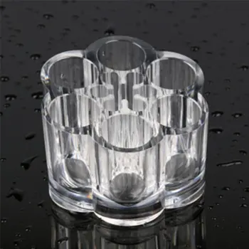 

Acrylic Makeup Brush Holder Organizer Clear Cosmetic Storage Container box