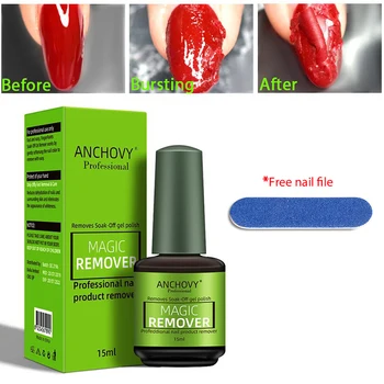 

15ML Profession Nail Polish Remover Remover Gel Polish High Quality Burst Magic Remover Simple Nail Gel Remover Burst Glue TSLM2