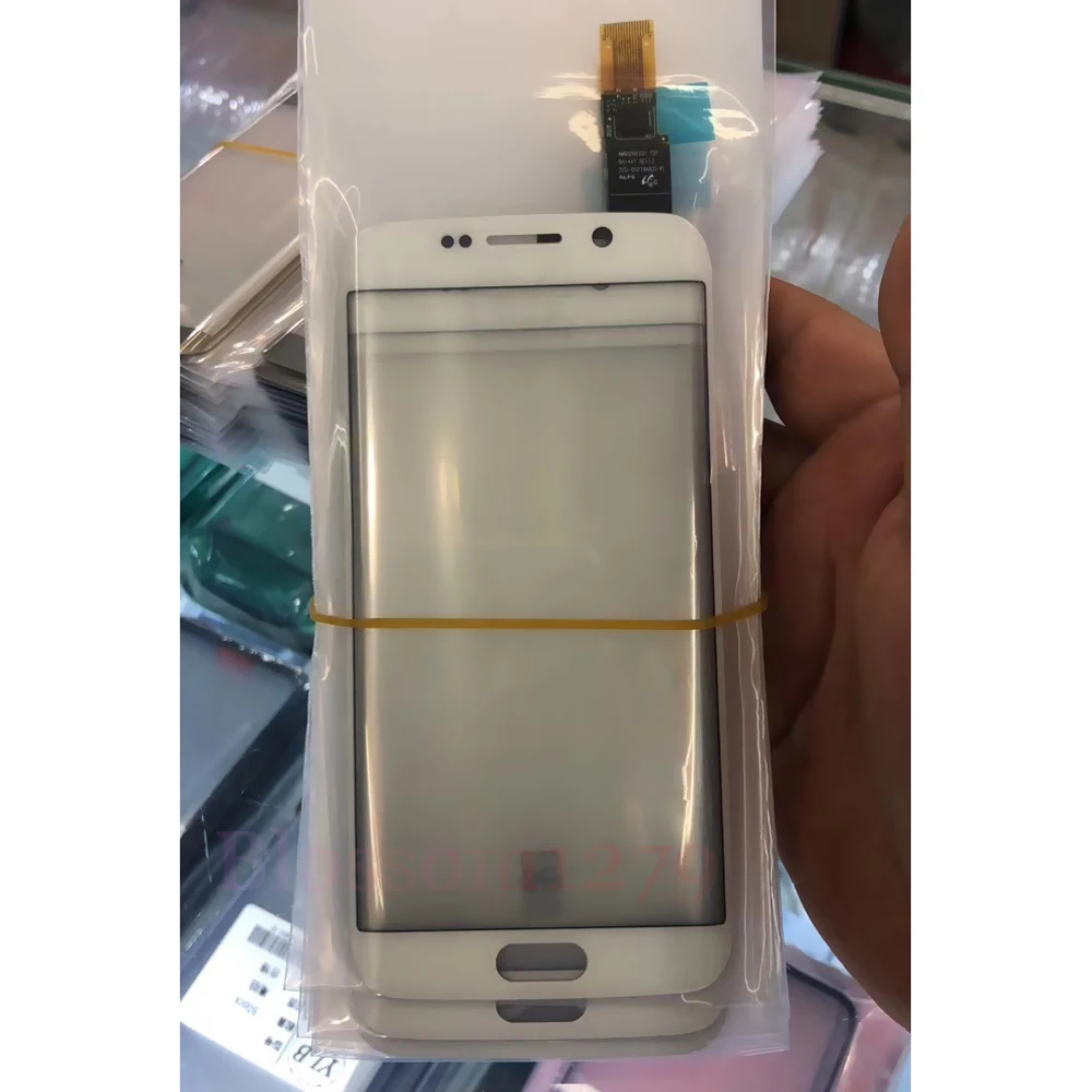 1PCS Touch Screen Digitizer Panel For Samsung Galaxy S6 Edge G925 Sensor Front Glass Replacement | Мобильные телефоны и