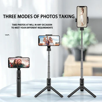 

Wireless Bluetooth Selfie Stick Extendable Handheld Monopod Foldable Mini Tripod With Shutter Remote Holder For Phone huawei