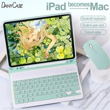 Pour ipad étui clavier 2019 2020 10.2 ipad air 2 3 4 10.5 10.9 Pro 9.7 10.5 11 2017 2018 9.7 5 6th couverture