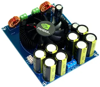 

Free shipping TDA8954 210W +210W 2.0 Class D Digital Power Amplifier Board (Fan Cooling)