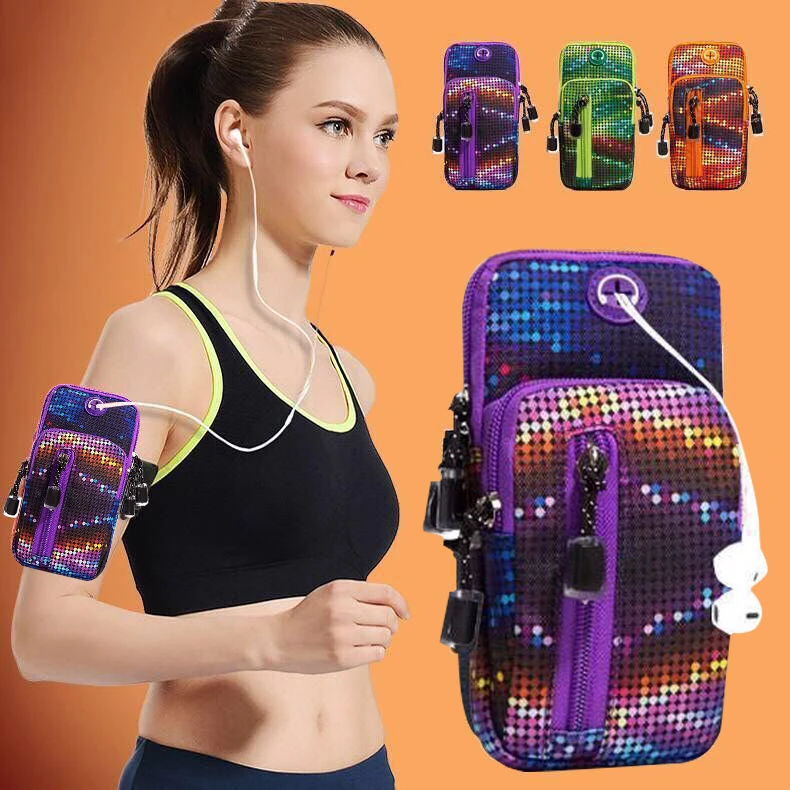 Sports Running Jogging Gym Waist Strap Case Holder Bag For Mobile Phone 