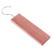 Натуральная кедровая деревянная моль вешалка висячий блок репеллент шкаф для одежды ящик 72XF