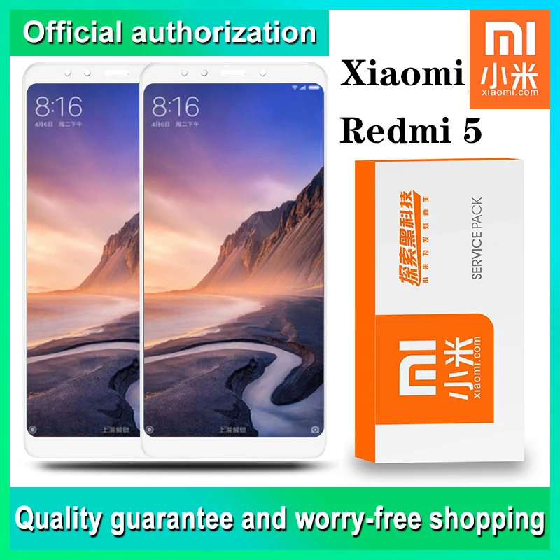 Сменный Оригинальный дисплей 5 7 дюйма для Xiaomi Redmi ЖК-дисплей с дигитайзером