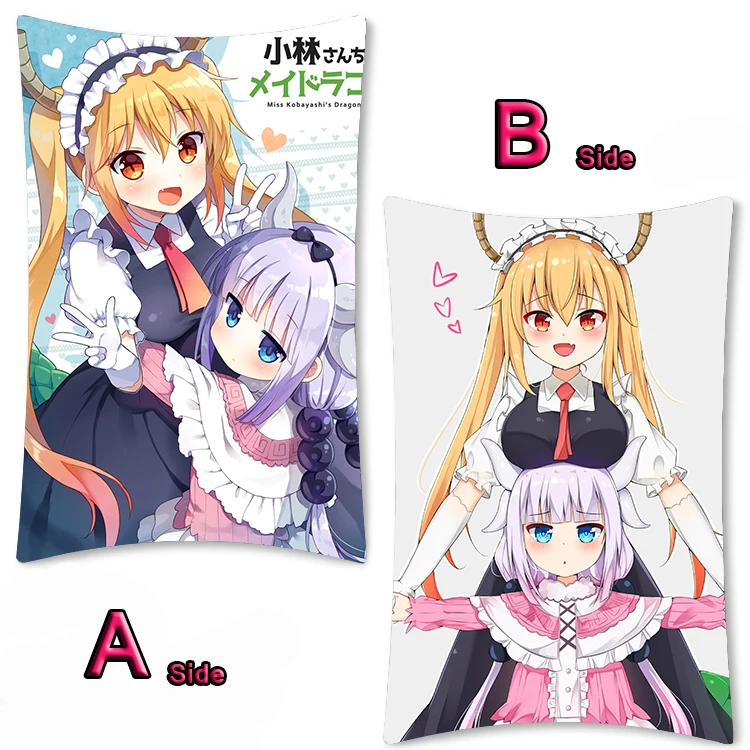 Аниме Miss Kobayashi's Dragon Maid Kobayashi Dakimakura обнимающая подушка для тела Чехол Otaku Подушка