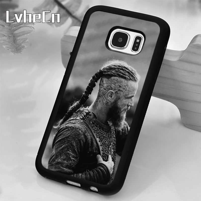 LvheCn Slavic Viking symbol Kolovrat Custom Phone Case For Samsung Galaxy S9 S8 S10 Plus Lite S6 S7 Edge S5 Note 5 8 9 10 Coque |