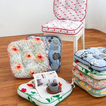 

Printed Non-slip Sofa Seat Cushion Square Seat Pad Chair Cushion Soft Pillow For Padchair Chairs Pillow Winter Chair Decor